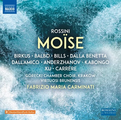 Albane Carrère, Virtuosi Brunensis, Gorecki Chamber Choir - Rossini: Moïse (3 CD)