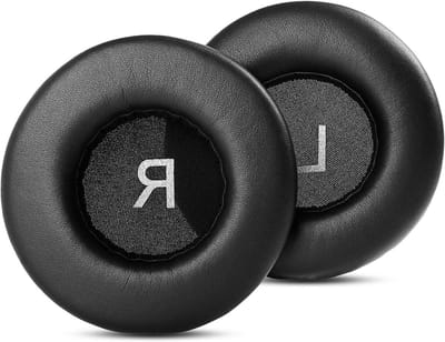 Vervangende Oorkussens voor Hoofdtelefoons - Zachte Oorkussens, Comfortabele Pasvorm en Geluidsisolatie voor AKG K550 K551 K553 (Zwart)