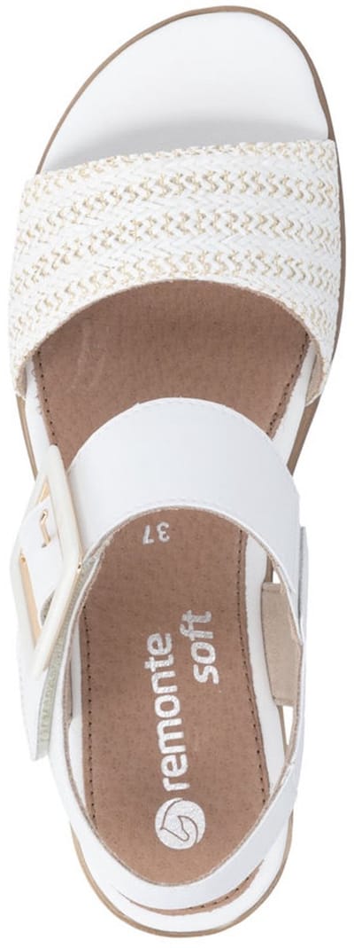 Remonte -Dames - wit - sandalen - maat 38