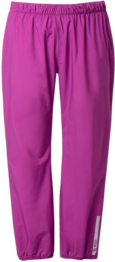 Ulla Popken - Dames - Regenbroek waterdicht reflecterende biezen - Donkermagenta - Maat 42+