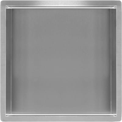 Klea Sunny Inbouwnis 30x30x7cm RVS Chroom