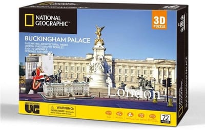 Paleis 3D Puzzel - Bouw Puzzel - Vrije Tijd - Gedetailleerd Model - 72 Stukjes - Meerkleurig