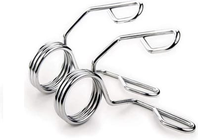 Sluiters 50 mm - Olympic Barbell Spring Collar - Lock / Clip / Haltersluiting / Halterstangsluiters / Halterklemmen / Veersluiters / Sluiters / Veersluiting / Sluitveren - Staal - 50mm
