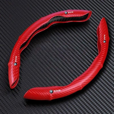 Antislip segmentale beschermhoes voor autosturen Voor BMW M E34 E36 E60 E90 E46 E39 E70 F10 F20 F30 X5 X6 X1 M3 M5 rood