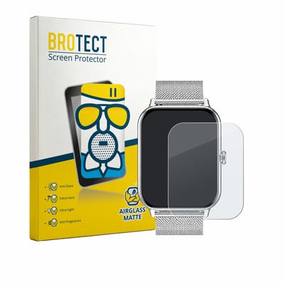 BROTECT - Screenprotector voor Betatree Smartwatch 1.85" - Folie Beschermfolie Beschermglas matte