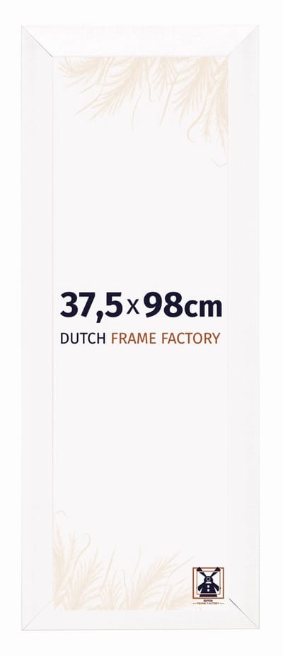 Fotolijst 37,5x98 cm - MDF - Wit Mat - Praag