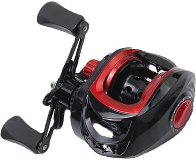 Dailygoods - Baitcasting Vismolen - Lichtgewicht Metalen Baitcaster voor Zoet- en Zoutwater