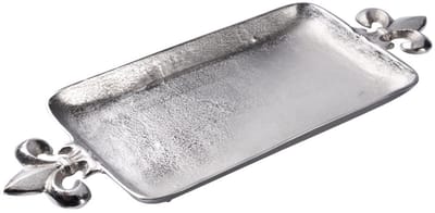 Michael Noll - Dienblad "Lelie" - Zilver - Aluminium - 60cm