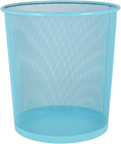 Kantoor prullenbak/papiermand 12 liter Rood - Papier afvalbakken