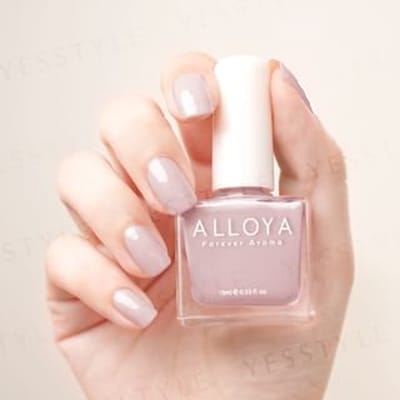 ALLOYA - Water-Based Natural Nail Polish Environmental Friendly 184 Audrey's Pink 10ml