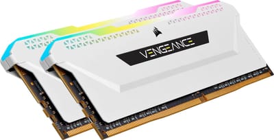 Corsair Vengeance RGB PRO SL DDR4-3200 - 32GB - CL16 - Dual Channel (2 pcs) - Intel XMP - Wit met RGB