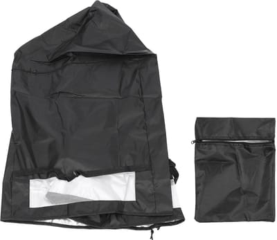 Dailygoods- Freezer Deksel Winddicht - Oxford Doek - Beschermende Hoes - Voor Binnen/Buiten - 71.1 x 58.4 x 86.4cm - Inclusief Opbergtas - Vriezerhoes