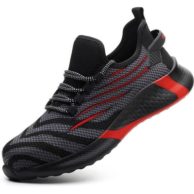 Heren Werk Veiligheidsschoenen Anti-perforatie Beschermschoenen Heren Onverwoestbare Werkschoenen Heren Laarzen Lichtgewicht Ademende Veiligheidslaarzen 36