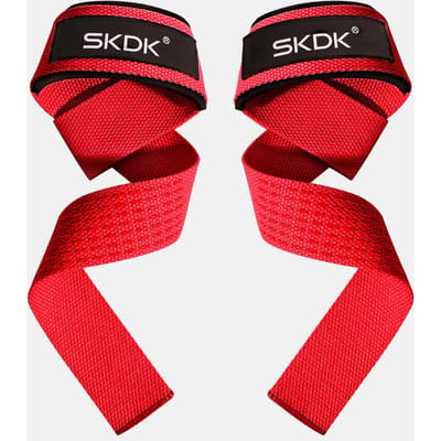 1 Paire de Wraps de Poignet Élastiques Réglables pour Haltérophilie Crossfit Haltérophilie Entraînement de Force rouge