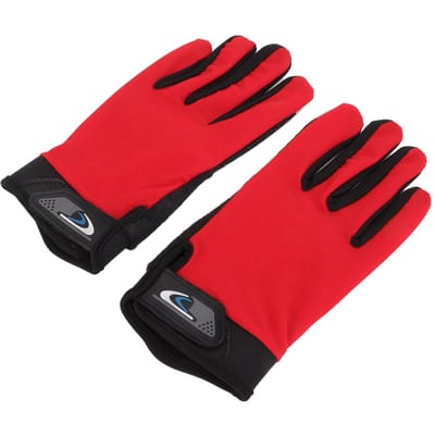 1 Paar Ademende Antislip Rijwielhandschoenen Touchscreen Zonbescherming Fiets black