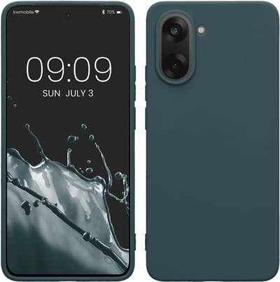 kwmobile telefoonhoesje geschikt voor OnePlus Nord CE5 - Hoesje voor smartphone - Back cover in leisteen