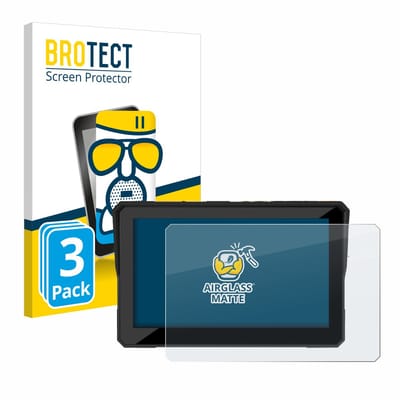 BROTECT - Screenprotector voor Carpuride W502 /W502H / W502BS / W502B Pro 5" - Folie Beschermfolie Beschermglas matte 3 Stuks