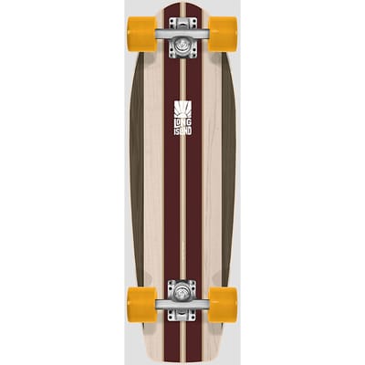 Long Island Longboards Stripe 26"X7.5" Complete patroon