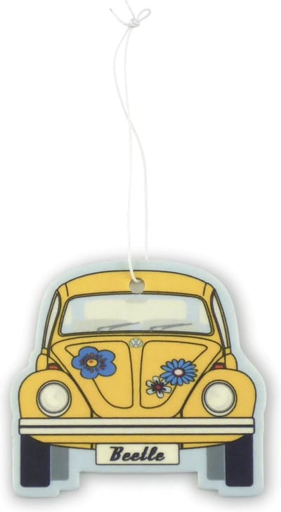 BRISA VW Collection - Volkswagen luchtverfrisser, geurverspreider, geurboom voor in de auto/auto met VW Kever/Beetle-motief (Kokosnoot)
