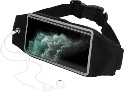 Mobiparts Comfort Fit Sport Belt geschikt voor - Zwart