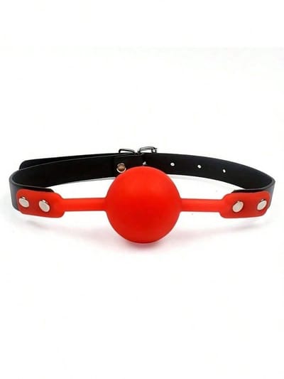 Oneay Rood siliconen balgag voor bondage – SM-seksspeeltje voor volwassen rollenspel