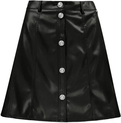 Liu Jo - zwarte faux leather rok - maat 42 (IT48)