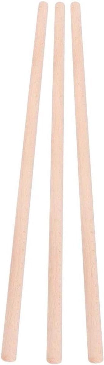 Oefening Stick voor Stretchen en Yoga - Correcte Houding en Rug - Lichaamstraining Fitness - 3 Stuks - 70cm