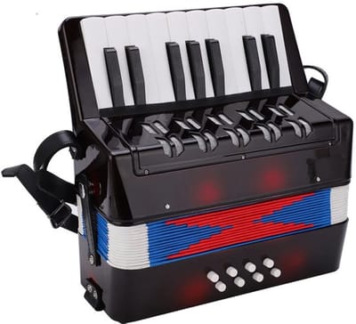 Allecto - 8 Bass Accordeon - Muziekinstrument - Gemakkelijk te Spelen