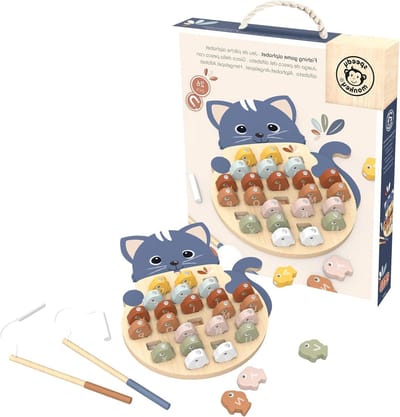Magnetisch Visspel - Alfabet Leren - Educatief Spelen - Twee Hengels - 33 cm - Multicolor