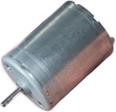 Elektromotor - Kleine Motor - Modelbouw Projecten - Aanpasbaar Spanningsbereik - 242 x 307 mm - Zilverkleurig