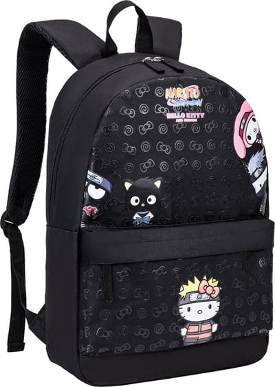 Hello Kitty x Naruto Rugzak Jongens Meisjes - Hoogte 44cm