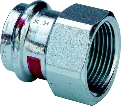 Viega Prestabo overgangskoppeling SC verzinkt bi.dr. 35mmx3/4"bi