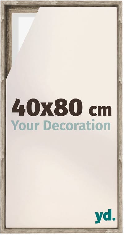 Your Decoration - Baklijst 40x80 cm - Sonoma Eiken - Baklijst voor Canvas - MDF - Lyon