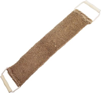 Natuurlijke Jute Rug Scrub - Scrub Handschoen - Biologisch Afbreekbaar