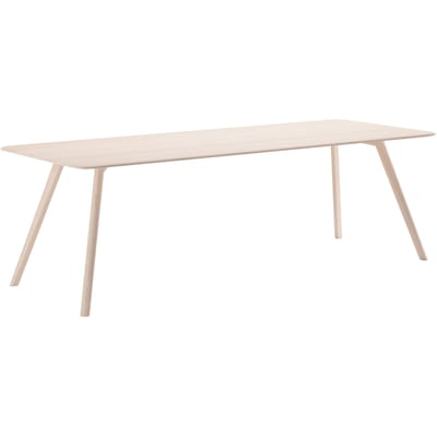 Objekte unserer Tage - MEYER tafel - essen gewaxt/wit gepigmenteerd - XLarge (240 x 92 cm)