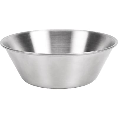250ml Roestvrijstalen Kom Camping Salade Fruit Saus Schalen Roestvrij voor Huis Restaurant Buiten 1PCS gray