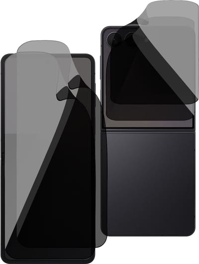 Privacy Screenprotector geschikt voor Samsung Galaxy Z Flip 7 FE / Flip 6 - 2x FlexGuard Screen Protector