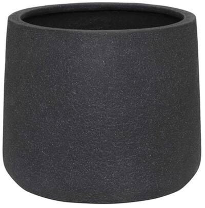 Pottery Pots - Plantenbak Patt S - Ø42cm x H35cm - Indoor en Outdoor - Midnight Black