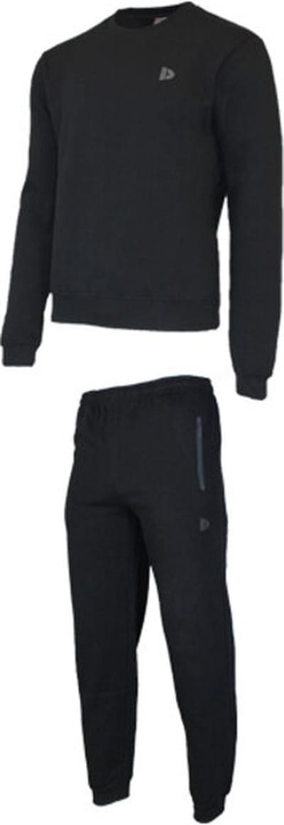Donnay - Joggingsuit John - Joggingpak - Black (020) - maat S