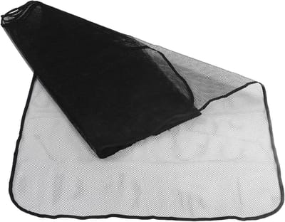Kinderveiligheidsnet - Balkonnet Trapleuning - Veiligheid Binnen Buiten - Scheurbestendig Waterdicht - 300 x 74 cm - Zwart
