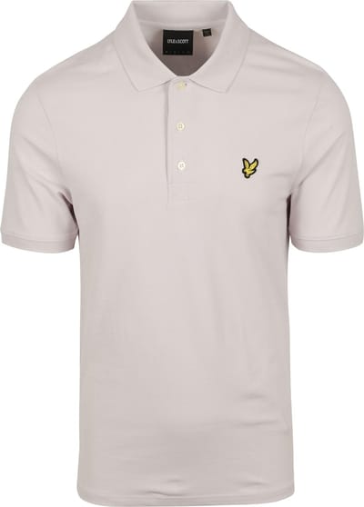 Lyle and Scott Polo Lilac Mist - Maat M - Heren