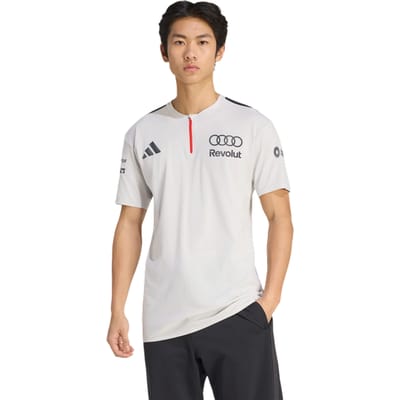 Adidas Performance Audi Revolut F1 Team Engineers & Marketing Polo Met Korte Mouwen - Heren - Wit