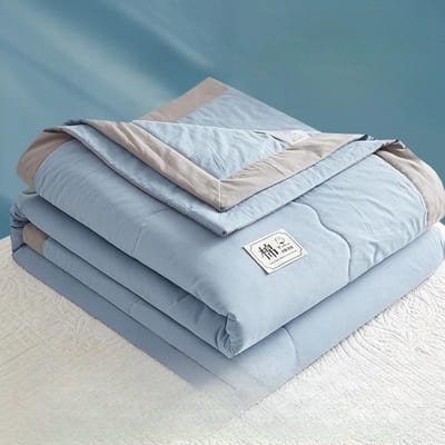 100% Katoen Binnen en Buiten Zomer Koel Airconditioning Dekbed Gewassen Katoen Puur Katoen Zomer Dekbed Dun Dekbed Zomer 150x200CM cotton