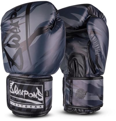 8 WEAPONS Unlimited 2.0 Bokshandschoenen Urban Camo 16 oz – Kickboksen, Boksen & Muay Thai