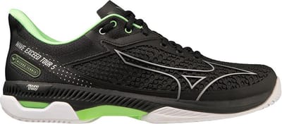 Mizuno Wave Exceed Tour 5 CC Tennisschoenen Padelschoenen Heren Zwart