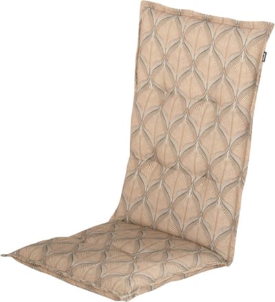 Hartman Vince Caramel - Tuinkussen - Universeel - Hoge Rug - 123x50cm - Tuinstoelkussen - Standenstoel kussen voor tuinstoel