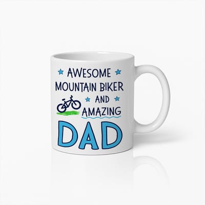 Geweldige Mountainbike Papa Mok – Grappig Cadeau voor Fietsliefhebbende Vaders