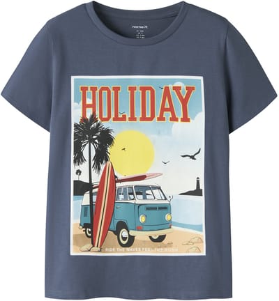 NAME IT - NKMFIVIL SS TOP BOX - Jongens - T-shirts