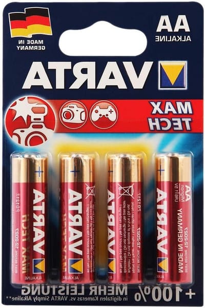 Alkaline Batterijen - Mignon Batterijen AA - Apparaten Voeden - Hoge Energieafgifte - 4 stuks - Zilver