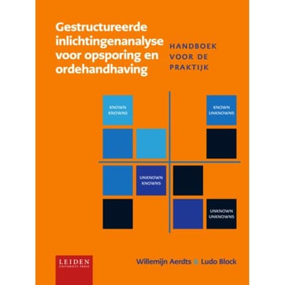 Gestructureerde Inlichtingenanalyse Voor Opsporing En Openbare Ordehandhaving - Willemijn Aerdts